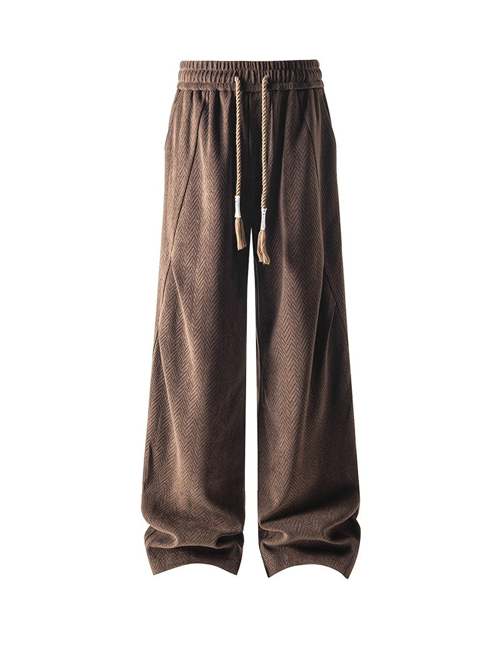 Black Washed Wide-Leg Jeans with Contrast Stitching